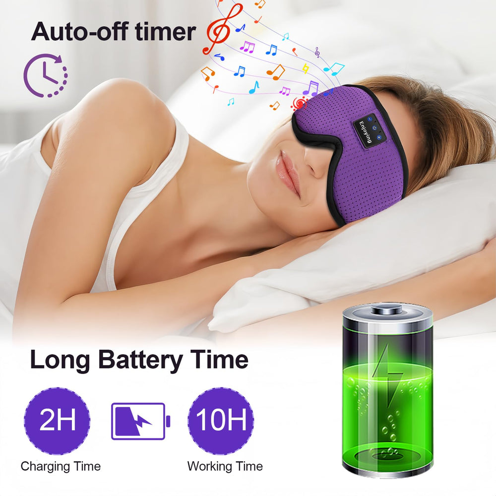 Vmaio Sleep Headphones quick charge delivers up to 14 hours