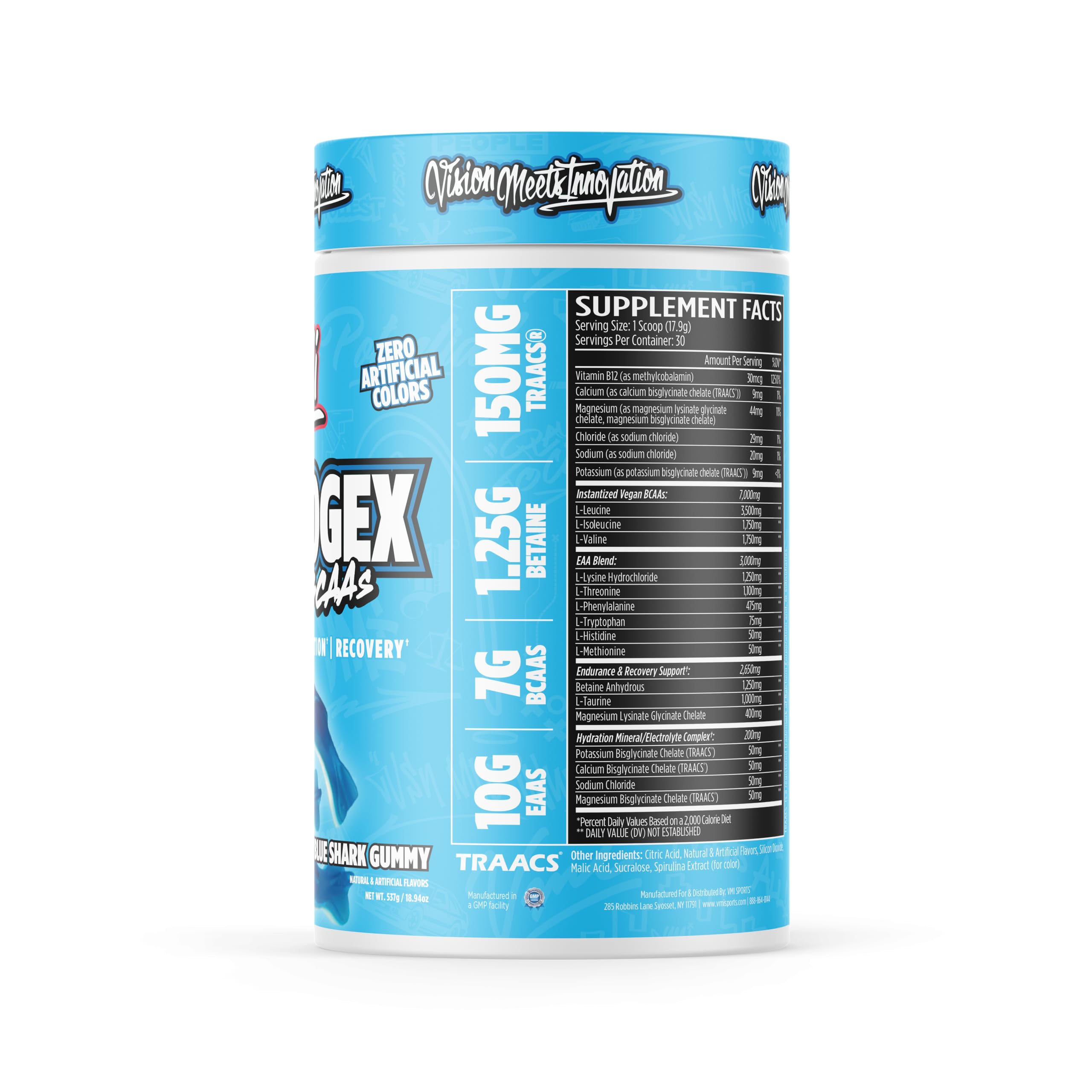 VMI Aminogex Ultra shaker cup ready for training hydration