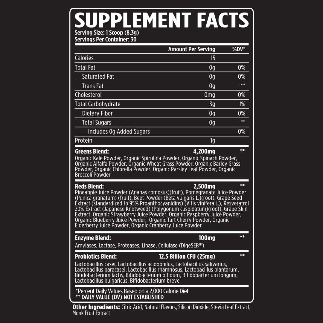VMI Sports Greens + Reds digestive enzymes scene supporting digestion
