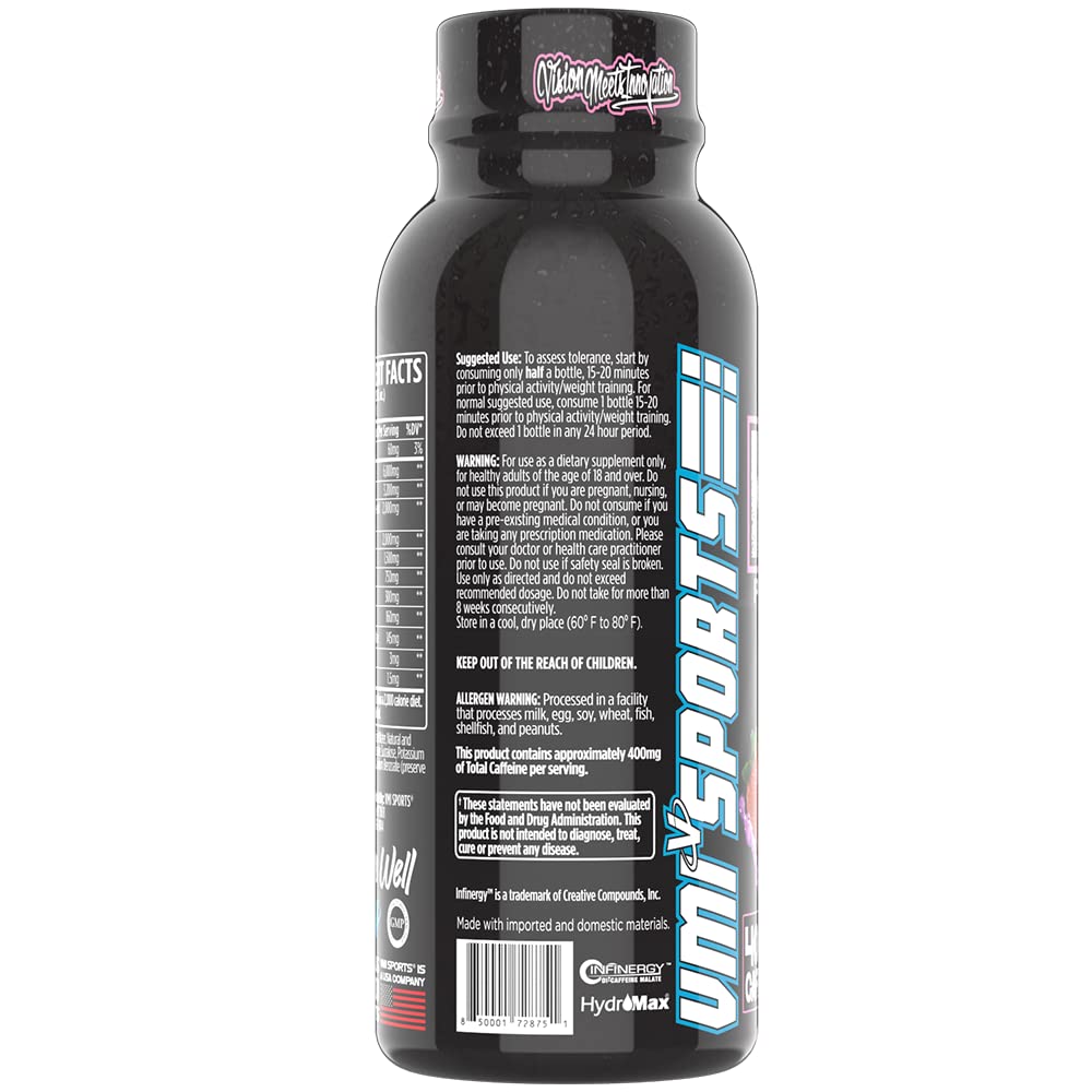 Ingredients list highlighting L-Citrulline and Beta-Alanine for pumps