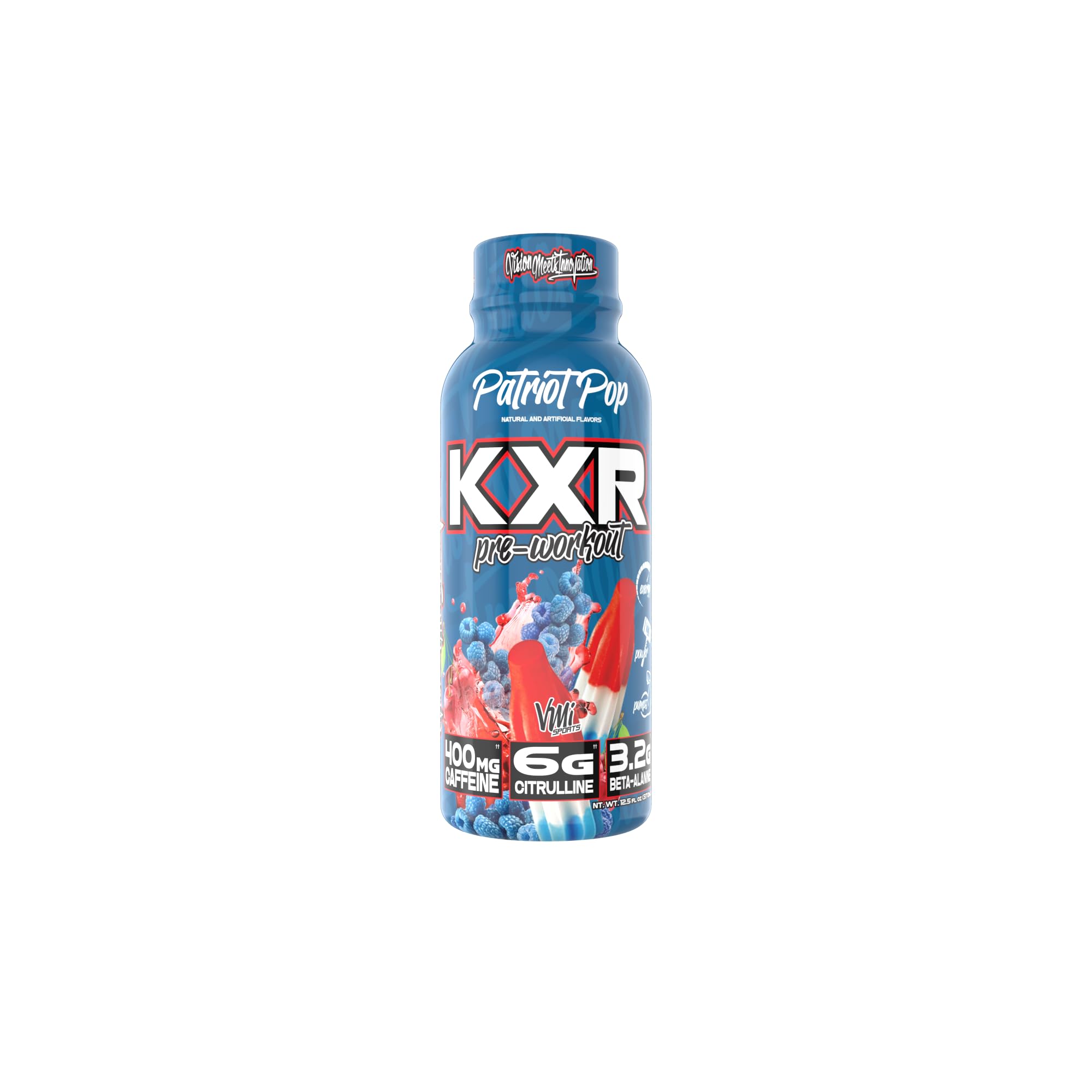 VMI Sports KXR Patriot Pop bottle in hands during training.