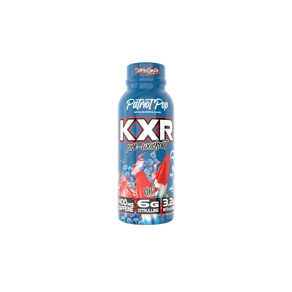 VMI Sports KXR Patriot Pop bottle in hands during training.