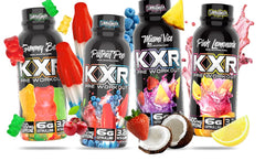 VMI Sports KXR ready-to-drink setup for quick gym energy.