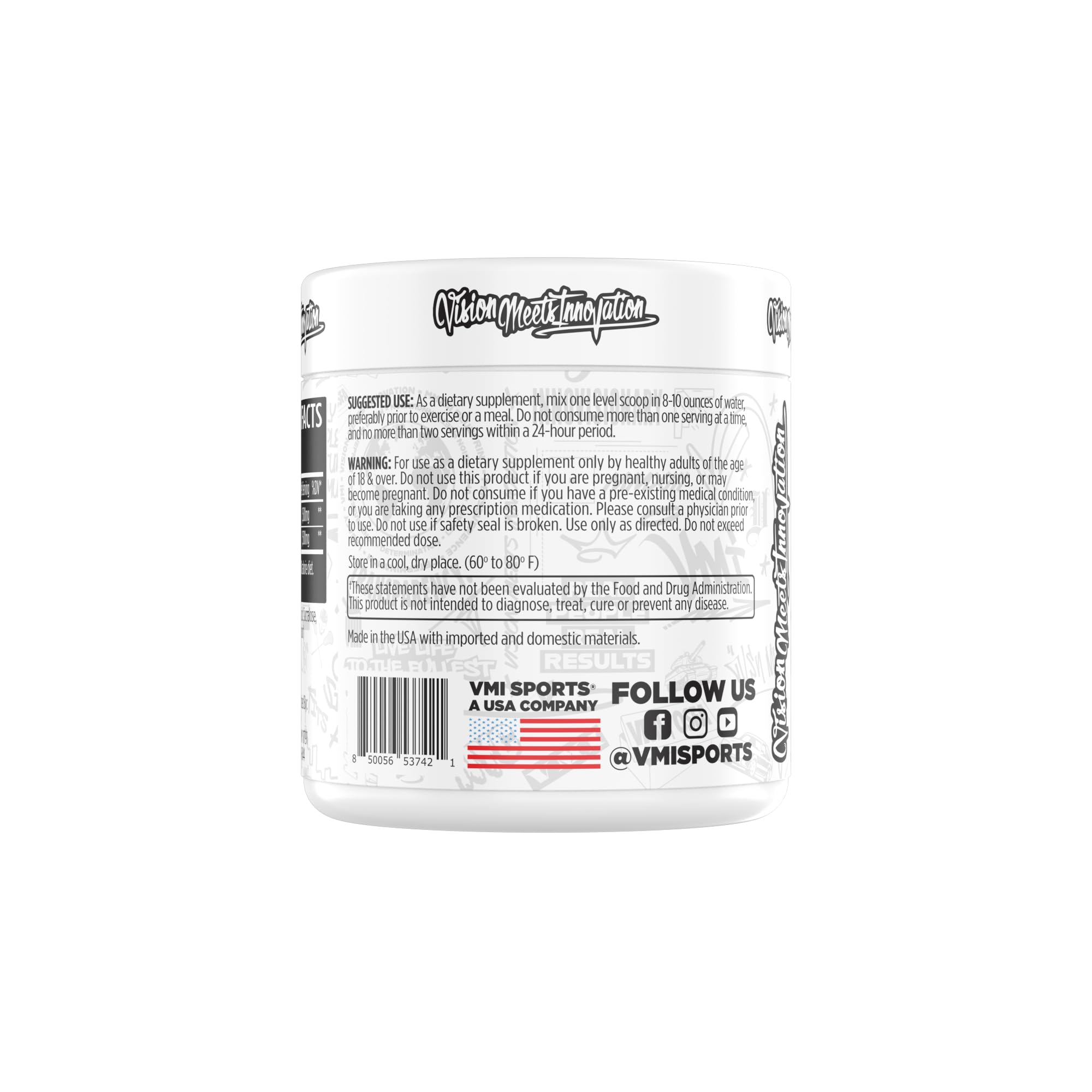 VMI Sports L-Carnitine 3000 powder label shows cherry lime flavor