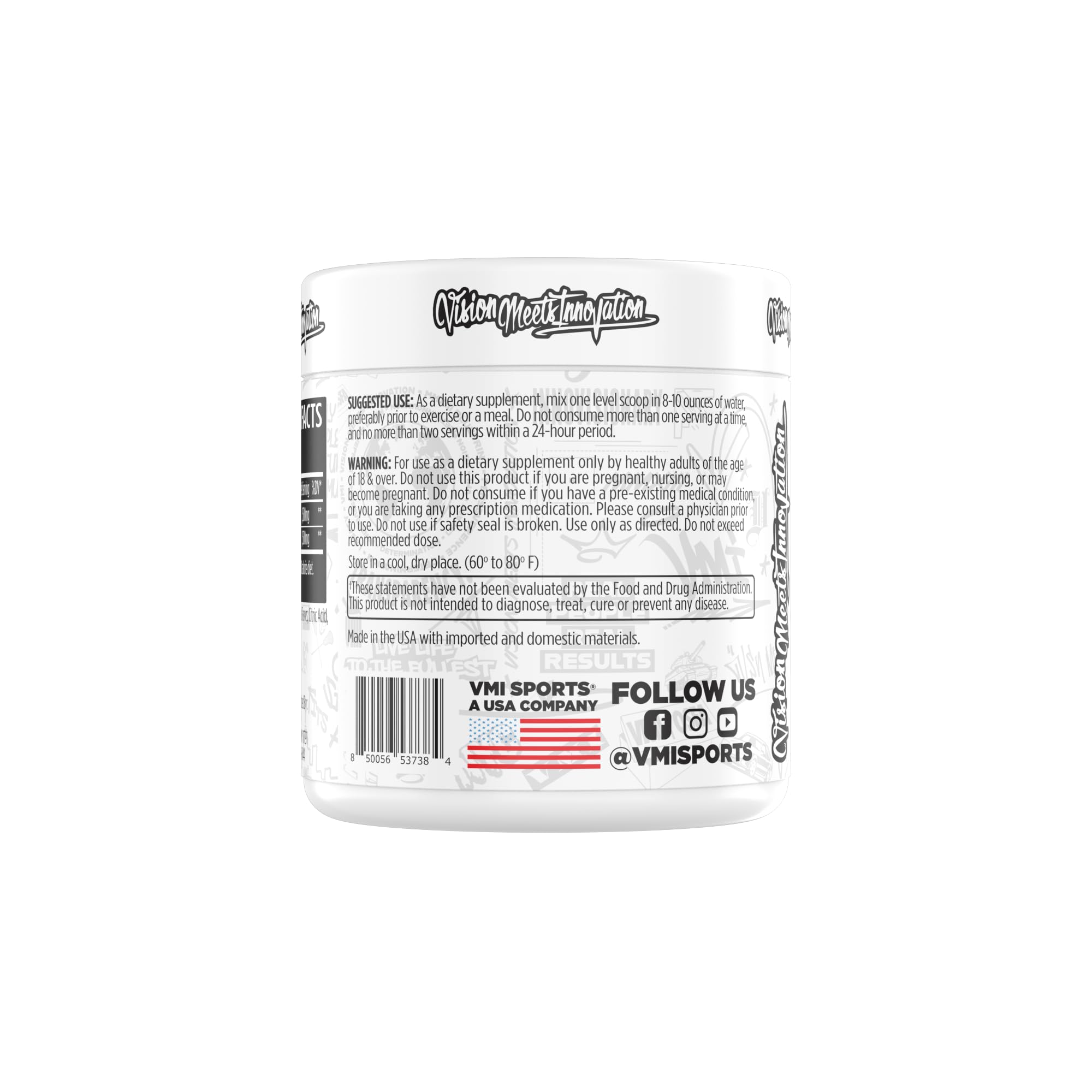 Label highlights 3000 mg per serving for steady energy support.