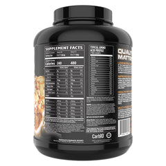 VMI Sports Major Mass gainer scoop sits ready for quick, macro-balanced meals.
