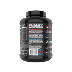 VMI Sports Major Mass shake with glass suggests post-workout fueling