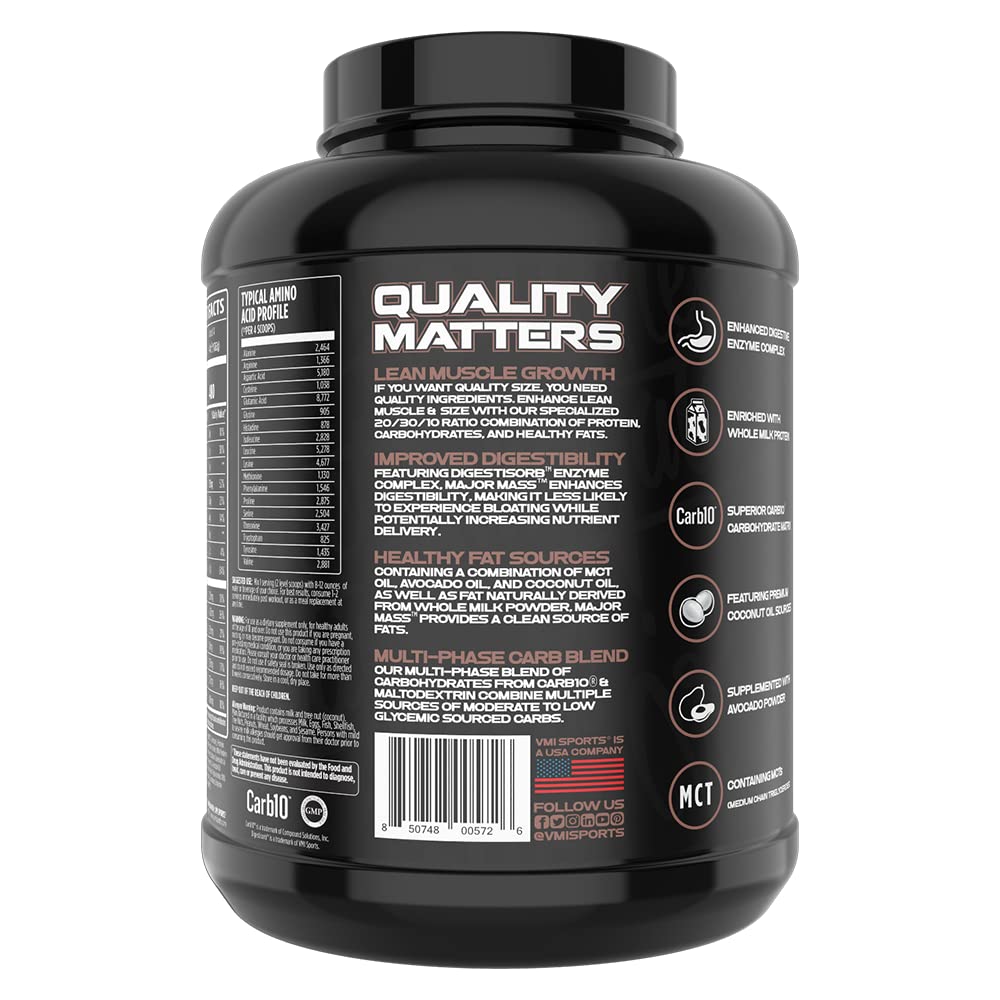 VMI Major Mass shake ready for post-workout recovery