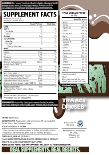 VMI Protolyte mint chocolate chip being poured for hydration