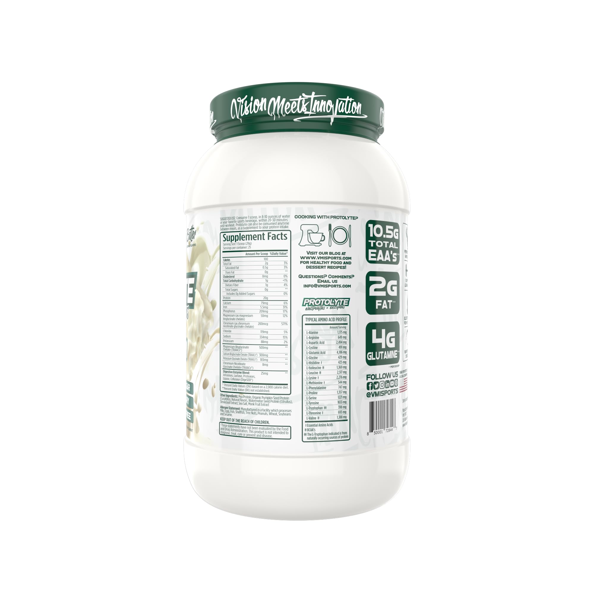 Pouring Protolyte shake for post-workout refueling after training.