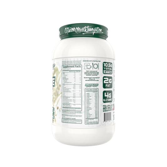 Pouring Protolyte shake for post-workout refueling after training.