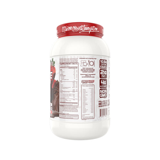 ProtoLyte bottle side nutrition panel for clear macro details