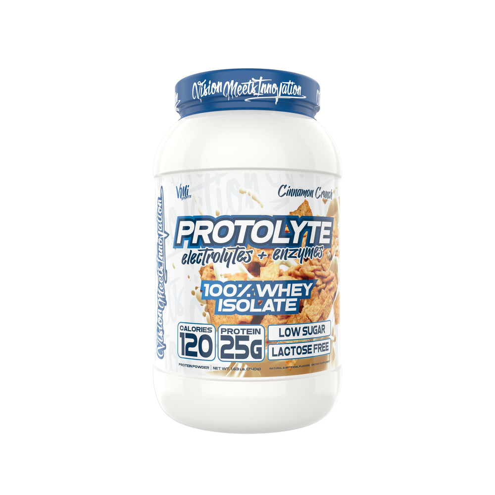 ProtoLyte nutrition label highlights protein per serving and purity