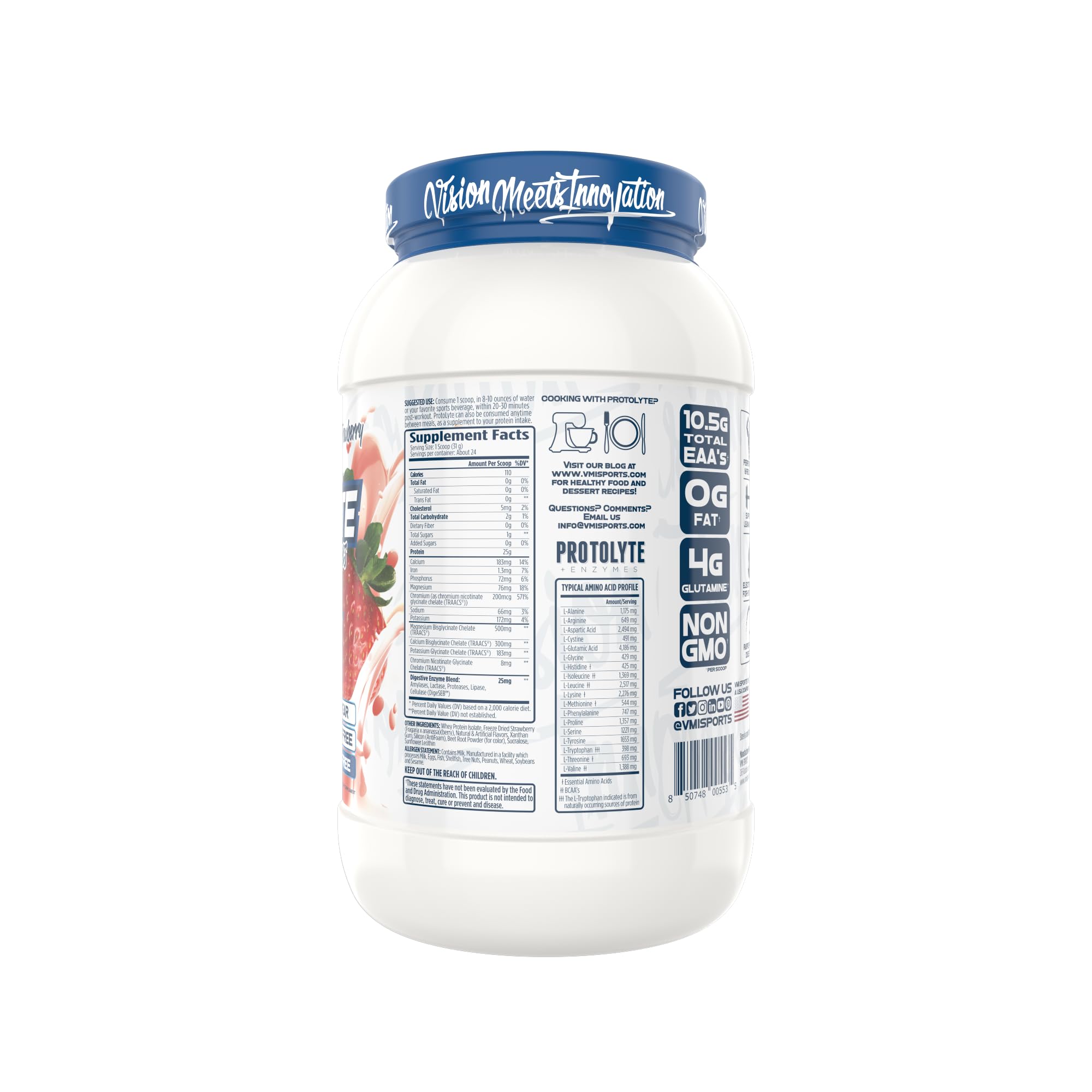 Shaker with ProtoLyte dissolving smoothly after workout.