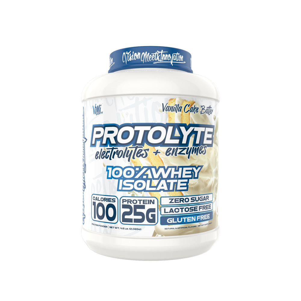 ProtoLyte product label highlights minerals and protein blend