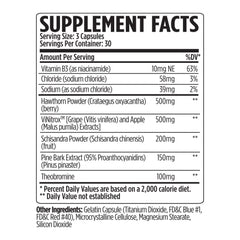 VMI Sports Vasogen Ultra capsules ready for stimulant-free pre-workout use