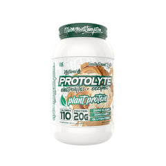 VMI Sports Protolyte Vanilla Peanut Butter bottle pour showing hydration-friendly design