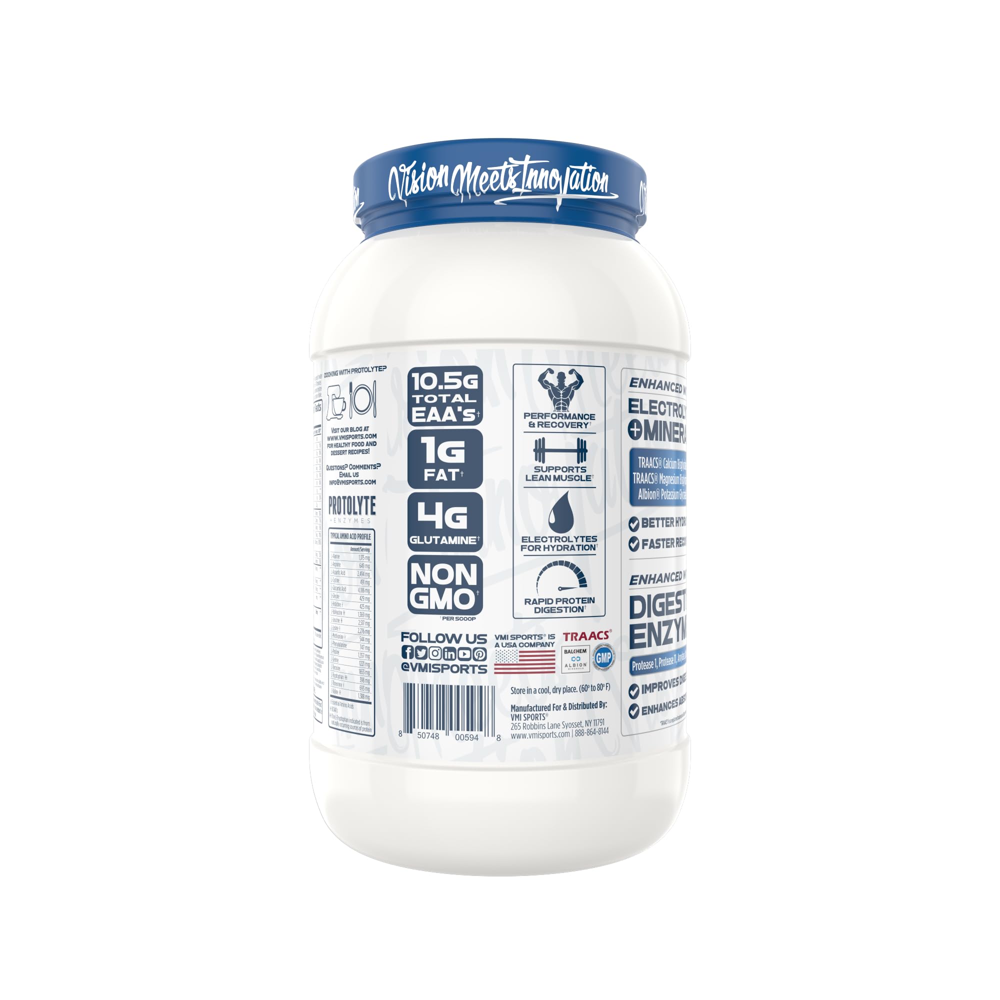 ProtoLyte whey isolate powder scoop ready for serving