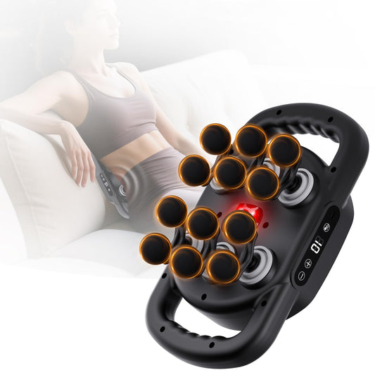 Vnina 12mm deep tissue massage gun in action for deep recovery after workouts