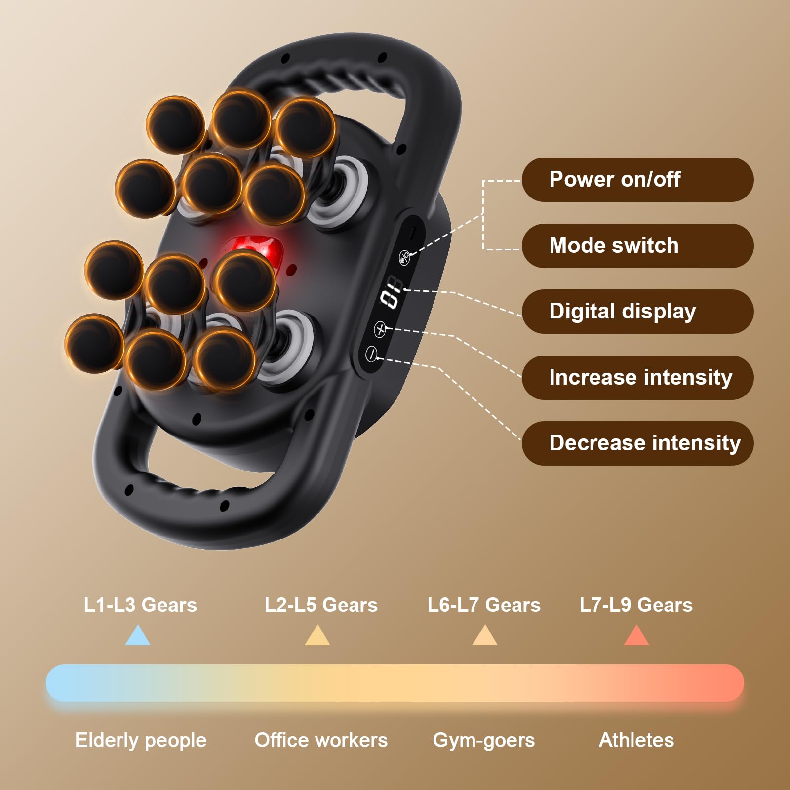 Vnina full body massage coverage including back and legs