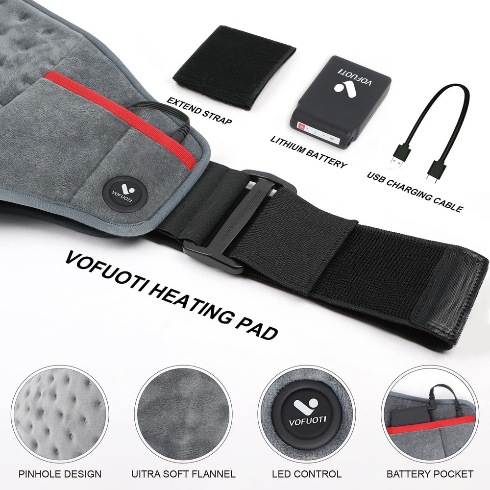 Vofuoti heating pad shown as a gift option for both women and men.