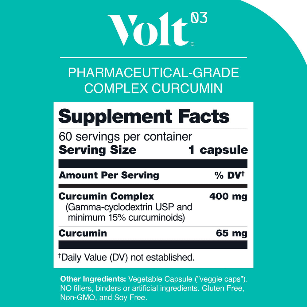 Volt03 capsule dispersion showing smooth, easy-to-swallow texture.