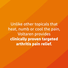 Voltaren dosing card inside pack helps proper dosage