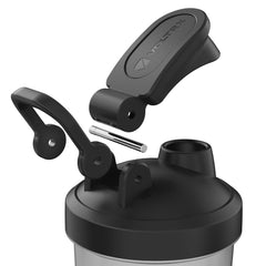 VOLTRX VortexBoost purple shaker offers 16 oz mixing capacity.