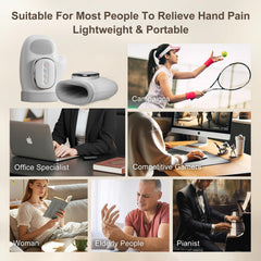 Voluart Hand Massager ergonomic design suits various hand sizes