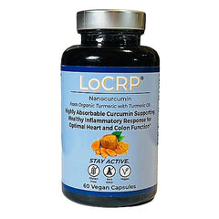 Vonacor LoCRP nano-absorb bottle demonstrates high absorption curcumin delivery for daily wellness