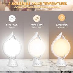 Voraiya flame-design lamp adds decorative glow to a room
