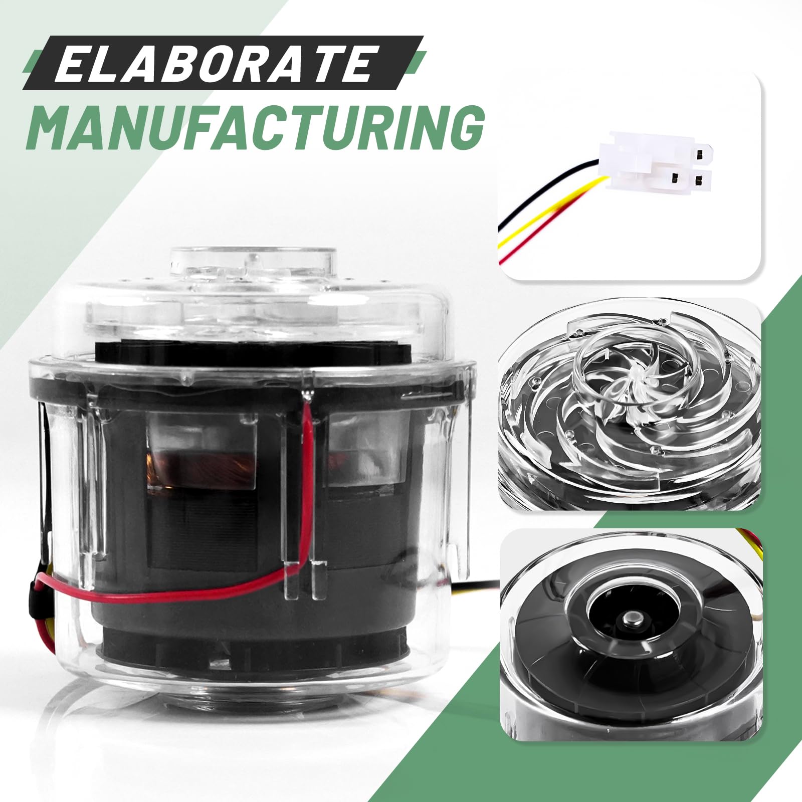 VORGENS CPAP motor easy installation with clear steps.
