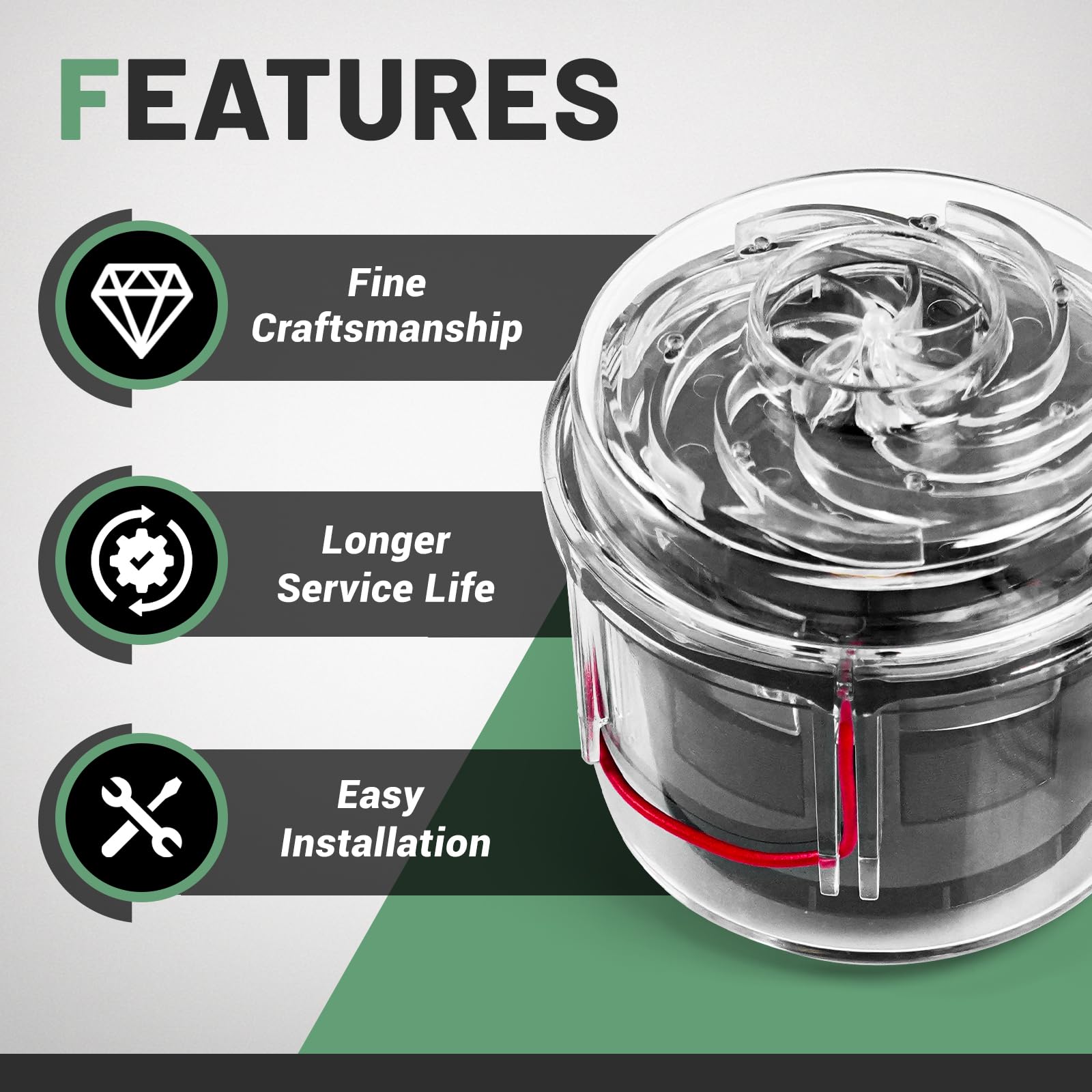 VORGENS CPAP motor includes a two-year warranty for peace of mind.
