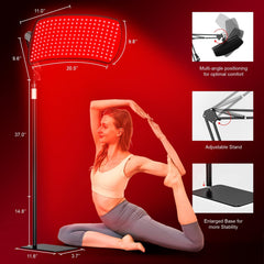 Vortro red and near-infrared light combo supports deep-tissue care at home.