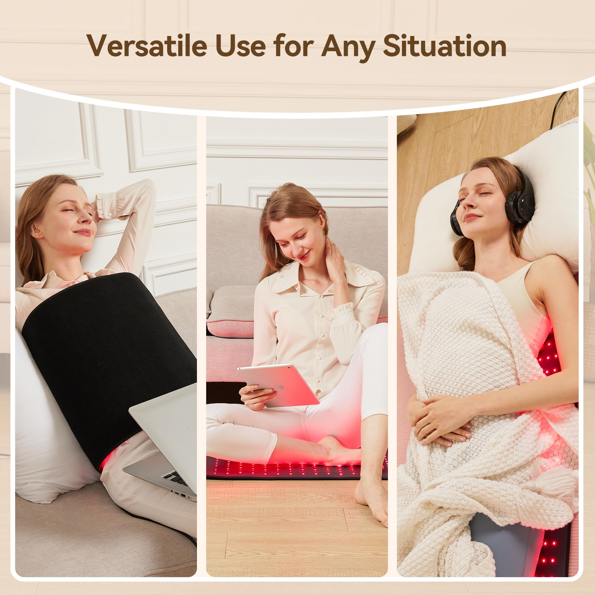 Vortro not a heating pad with non-battery design.