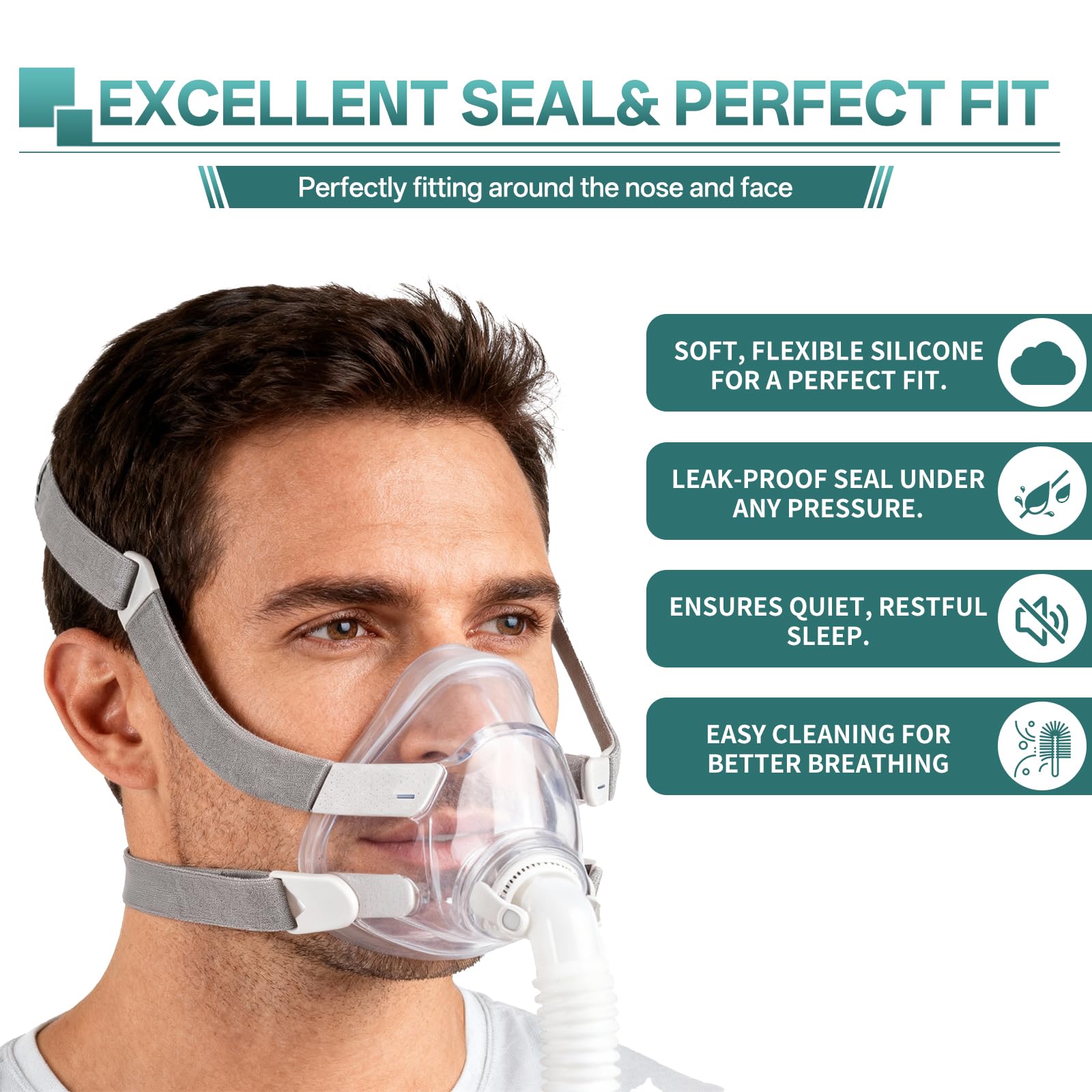 Durable liquid silicone cushion designed for long-lasting comfort.