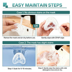 Vovoir replacement cushion helps reduce facial irritation during long nights.