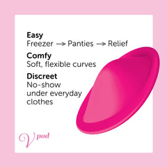 VPOD hypoallergenic, odor-free pod designed for sensitive skin.