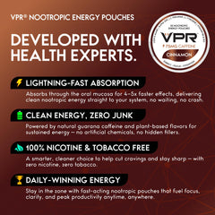VPR Energy L-Tyrosine and L-Theanine indicating calm, steady focus