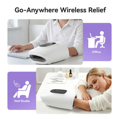 VRENMOL palm and wrist massage with multi-point therapy for tension release