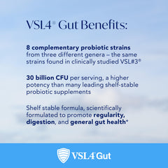VSL4 Gut is dairy-free and vegan, suitable for sensitive diets.