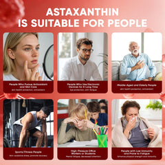 VSXAZ Astaxanthin 12mg bottle for eye comfort support.
