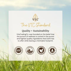 Bright label with origin and sustainability details for trust.