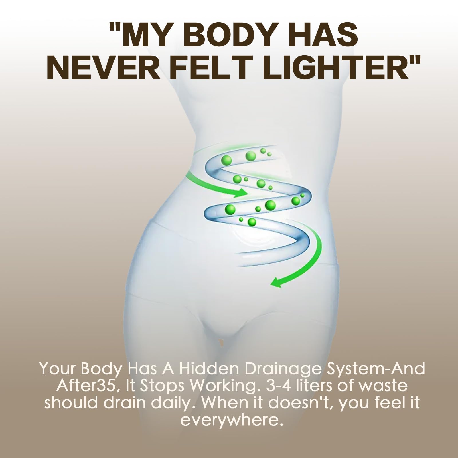 Vunexo Lymphatic Drainage Capsules close-up of easy-to-swallow capsules