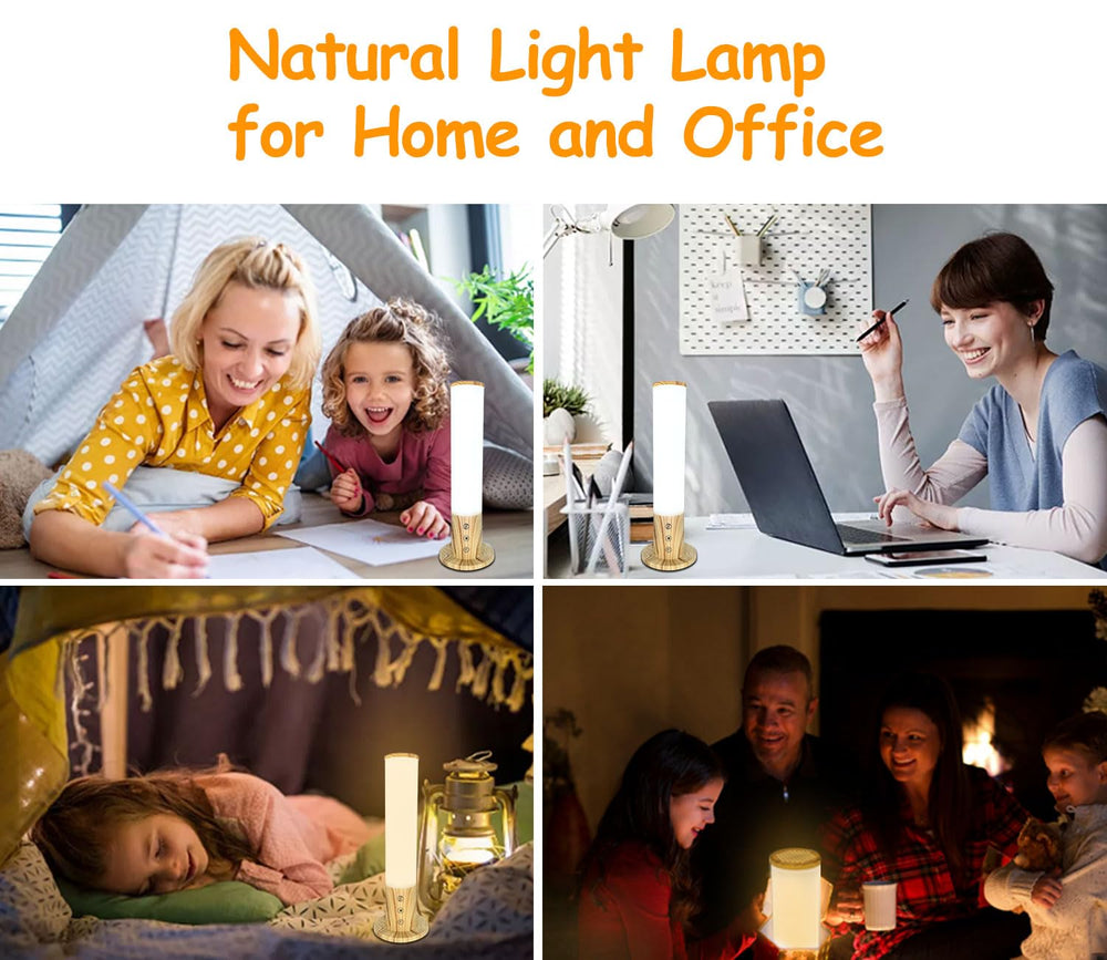 VUSIHOO lamp adjustable from 2700K to 6000K for any mood or task