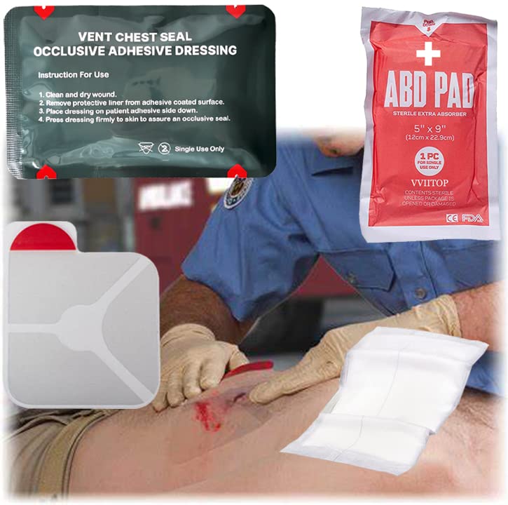 Vviitop Israeli bandage shown for versatile wound management