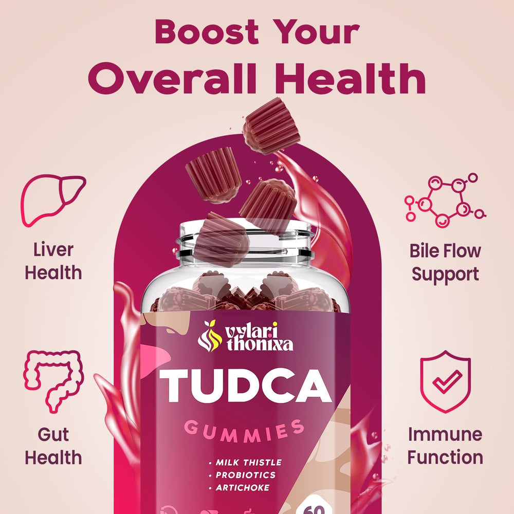 Vylarithonixa probiotic blend supports gut comfort alongside bile flow.