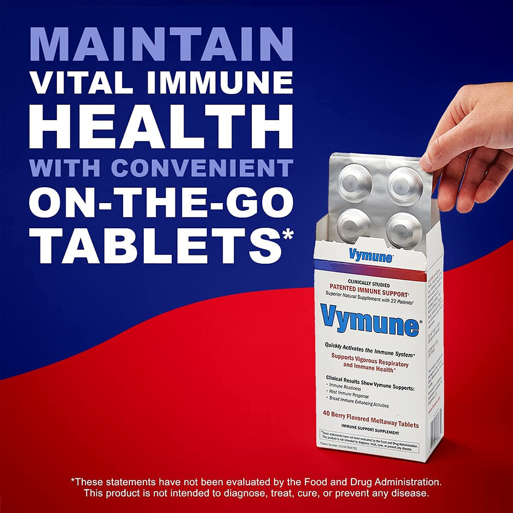 VYMEDIC Vymune amino-acids close-up, highlighting taurine, lysine, and threonine.