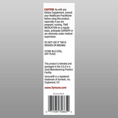 VYMEDIC Vymune quick-melt tablets dissolving, easy to take on the go.
