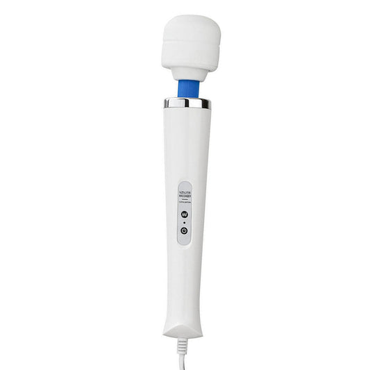 VZVJTR wired handheld massager for back relief with flexible neck.